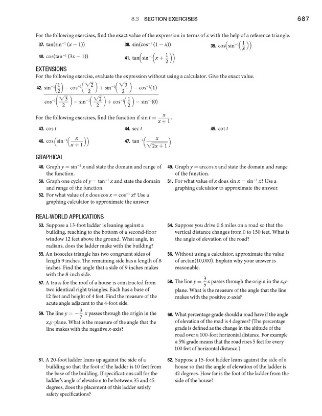 Algebra and Trigonometry - Front Matter 705